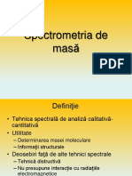 Curs 3-Spectrometria de Masă PDF