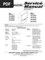 Mitsubishi VZ8 Chassis - VS60607 - Service Manual