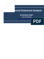 Financial Analysis Case - With Ratios