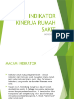 Indikator Kinerja Rumah Sakit