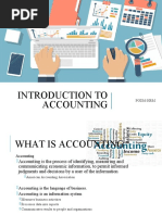 Introduction To Accounting