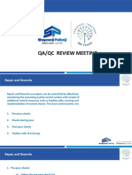 QAQC Meeting - For Repair and Reworks