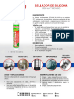 Ficha Tecnica Silicona 1100 PDF