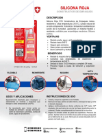 Ficha Tecnica Silicona Ht-Red-C-30 Roja PDF