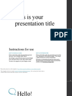 This Is Your Presentation Title