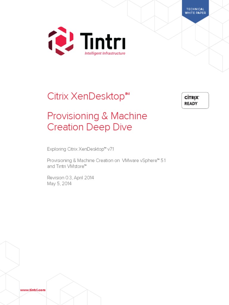 Citrix Xendesktop™ Provisioning & Machine Creation Deep Dive | PDF ...