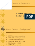 Brain Tumors in Pediatrics: Resident Education Lecture Series