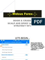Midous Forex: Boom & Crash Scalp and Spike "Phone" Strategy 95%