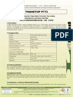 THANETOP P772 Protective Coating Technical Data Sheet