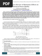 A Comprehensive Review of Harmonics Effects On Electrical Power Quality