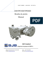 PARTE MANUAL DE TPD600 Triple Bomba de SJS Serva - Spanish Version PDF