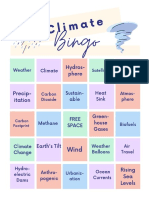 Climate Bingo