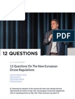 12 Questions On The New European Drone Regulations