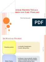 (Issu Terkini) STANDAR PROFESI TENAGA PROMKES DAN ILMU PERILAKU PDF