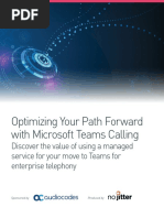 Microsoft Teams Network Preparation Guide | PDF | Computer Network ...