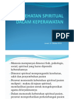 II. Kesehatan Spiritual
