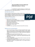 Punto de Ablandamiento de Materiales Bituminosos (Anillo y Bola)