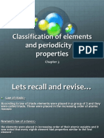 Classification of Elements and Periodicity in Properties