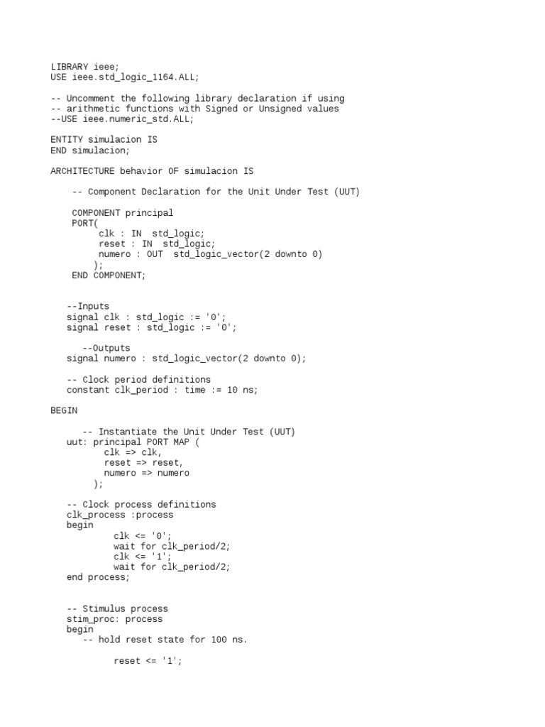 Mod8 Test Bench | PDF | Teaching Methods & Materials | Computers