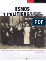 CUADRO, Inés - Feminismos y política en el Uruguay del novecientos