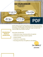 1-Group 7-Productivity-Lexicogrammar PDF