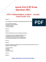 Real SAA-C02 Exam Questions 2021