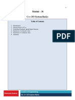 C++ I/O System Basics Guide