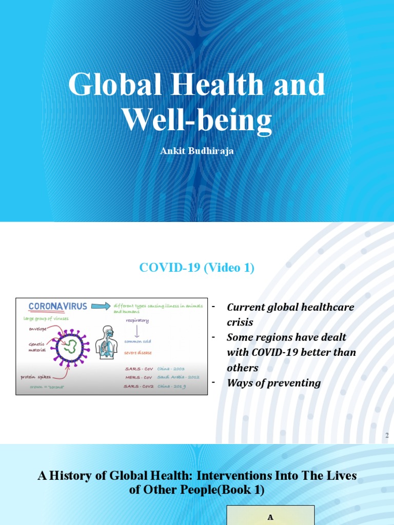 Global Health and Well-Being | PDF | Global Health | Health Care