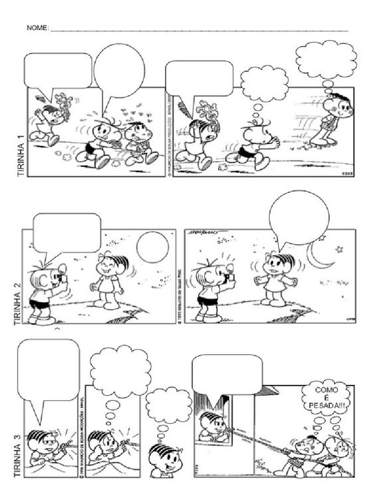 Comic para Rellenar | PDF