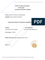 Componentes y Niveles de Virtualizaci N Ejemplificando Un Proceso Jalpan PDF