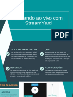 Entrando Ao Vivo Com StreamYard