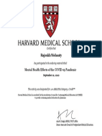 Rajsukh Mohanty: Mental Health Effects of The COVID-19 Pandemic