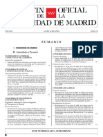 Boletín Oficial de la Comunidad de Madrid 154