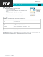 U4l08 Activity Guide - Conditionals Make - Unit 4 Lesson 8