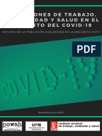 Condiciones - Trabajo - Inseguridad - Salud - Contexto - COVID19