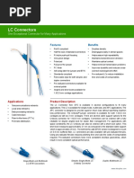 LC Connector Installation Guide | PDF | Optical Fiber | Electrical ...