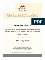 Bible Doctrines I: Eight Lessons