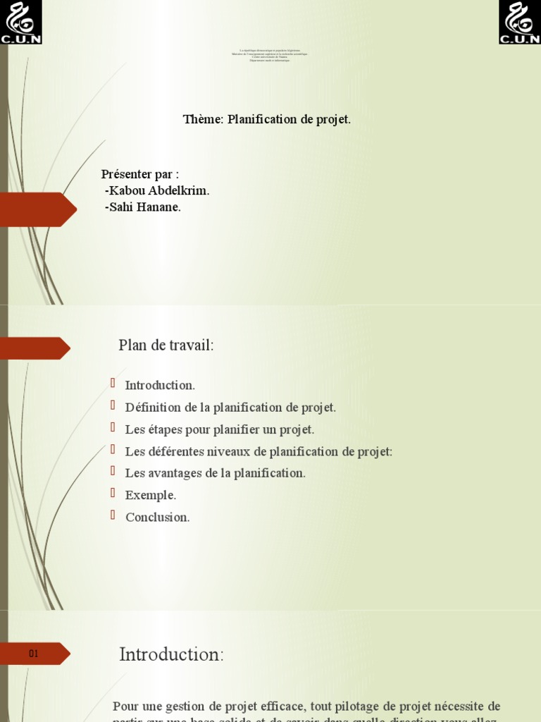 Planification de Projet Efficace | PDF | Gestion de projet | Planification