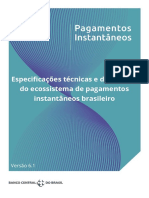 Documento de Especificações - Versão 6.1