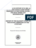 House Judiciary Committee Report - Materials in Support of H. Res. 24