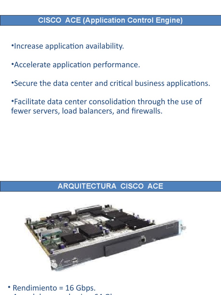 Cisco Ace | PDF | Transport Layer Security | Telecomunicaciones