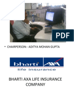 Recruitment & Selection Process at Bharti Axa Life Insurance Company, Pune