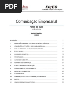 Aula Comunicação Empresarial - Fatec