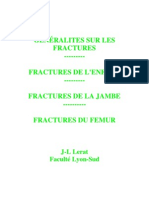 Chapitre - 1 - Fracture Généralité-Jambe-Fémur