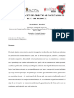 1 - La Transformacion Del Maestro Al Facilitador, El Reto Del Siglo XXI PDF