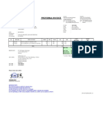 Proforma Invoice: Amount NO Item Code Descr. of Goods Length L Unit Color QTY Unit U.Price
