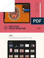 Paper Texture Instructions PDF