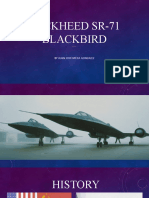 Lockheed Sr-71 Blackbird: by Juan Jose Mejia Gonzalez