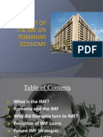 The Impact of the IMF on Romanian Economy