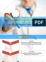 VCT & Dasar Konseling Bagi Pasien Dengan HIV